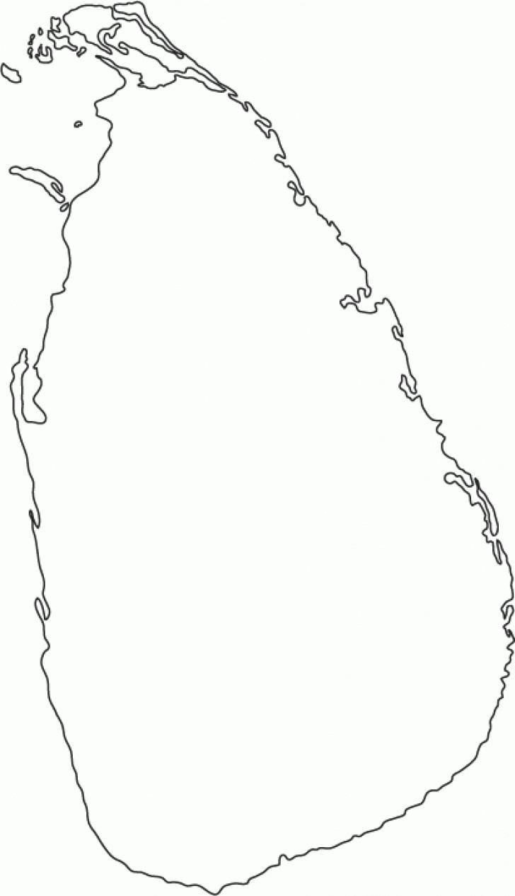 ramani ya Sri Lanka offline