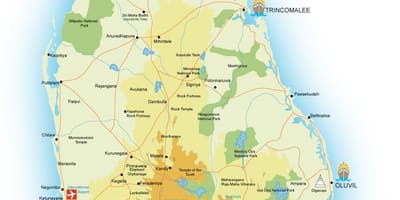 Ramani ya id ofisi ya Sri Lanka