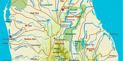 Sri Lanka mito ramani katika tamil
