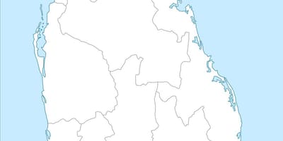 Ramani ya Sri Lanka nidan