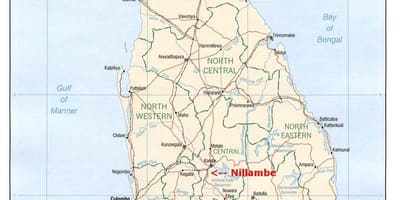 Ramani ya Sri Lanka nyumba