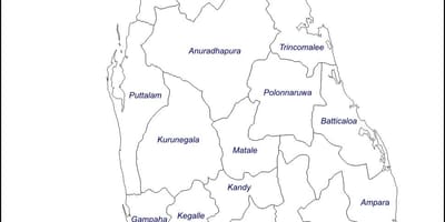 Sri Lanka kuchora ramani